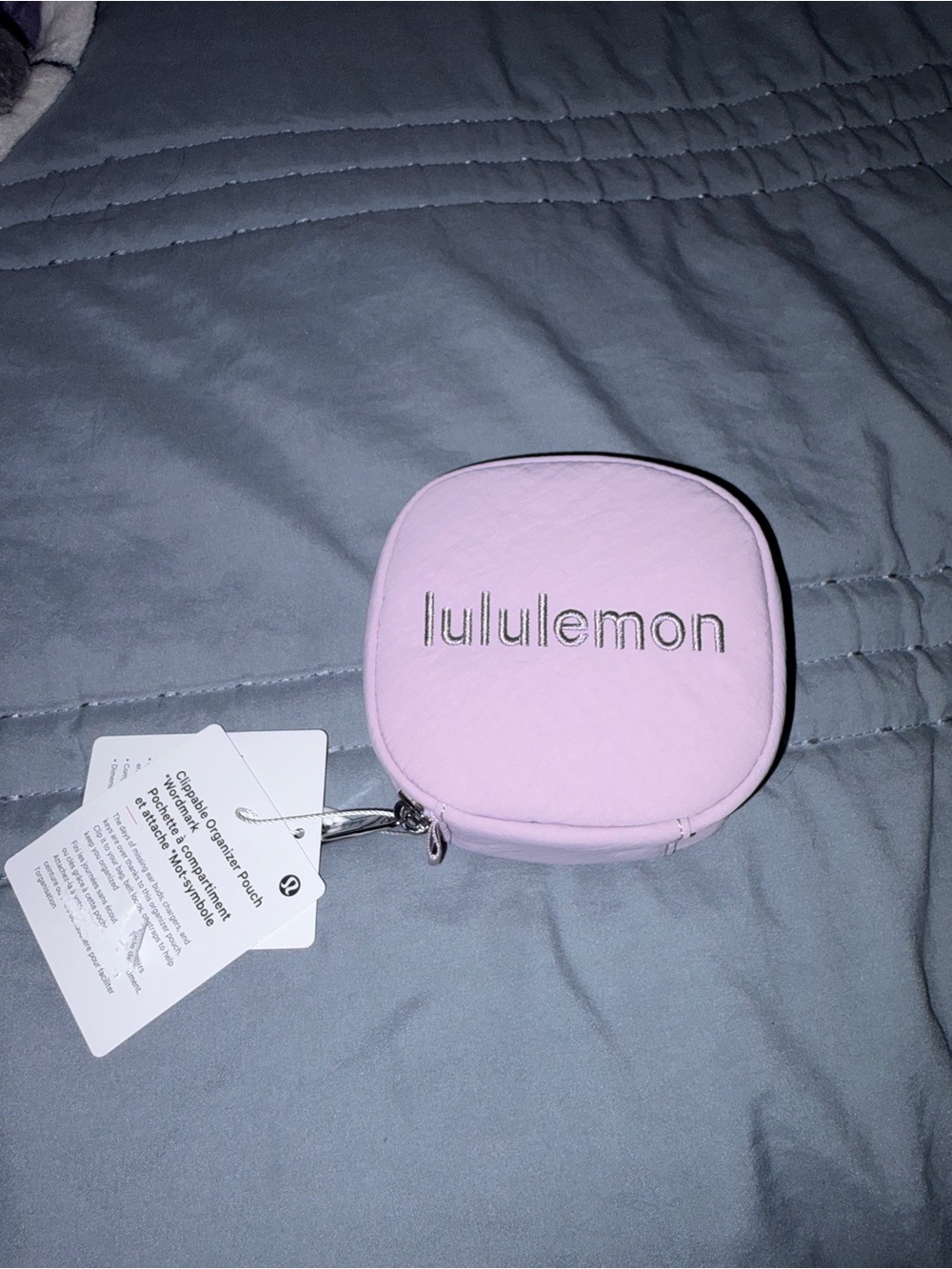 lululemon athletica Light Pink Compact Accessory Pouch